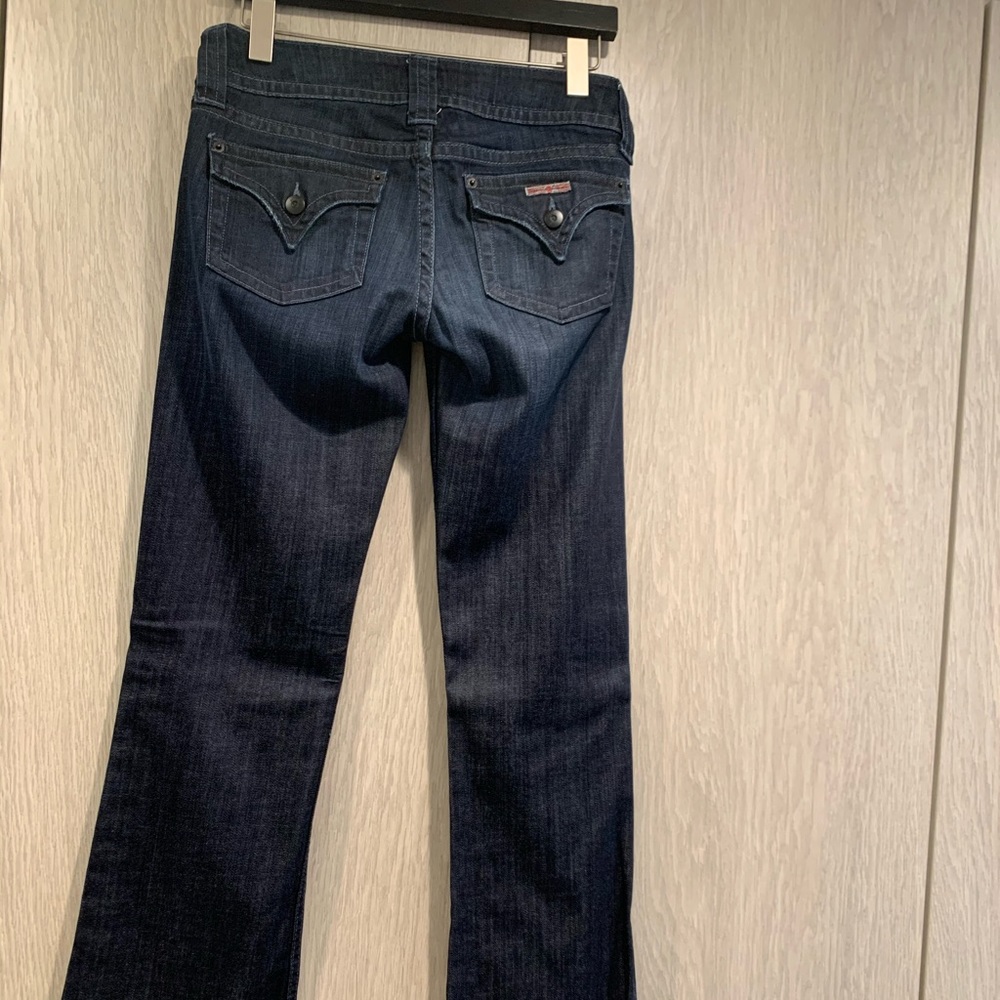 Hudson jeans wide leg, mid rise. Size 28.